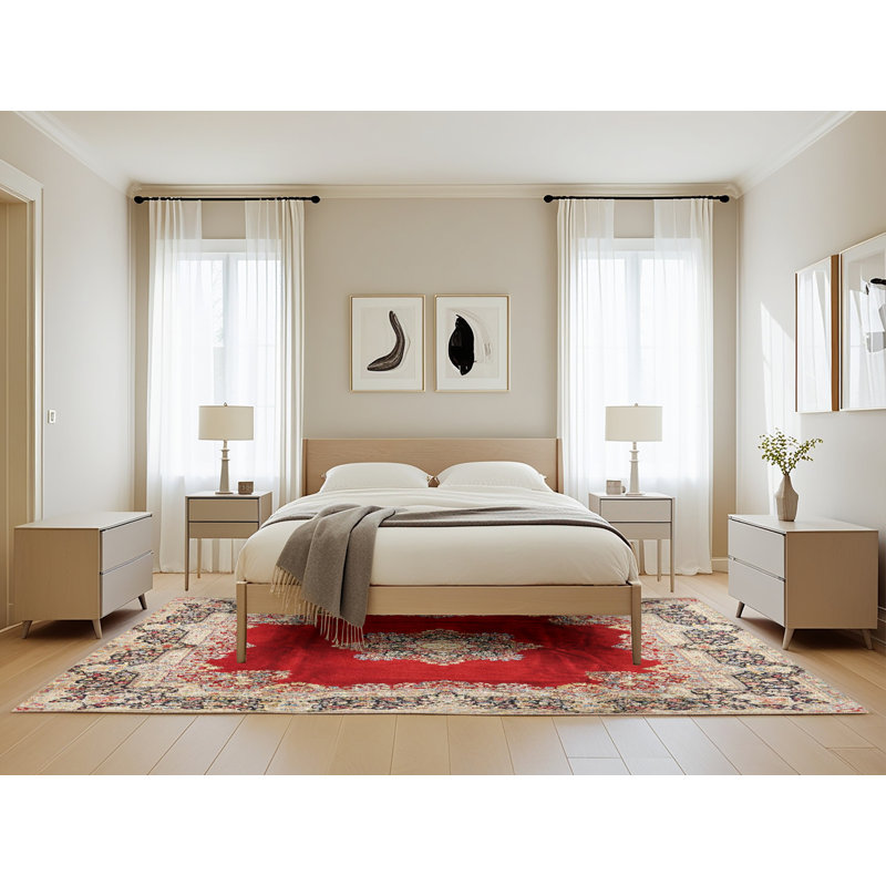 Adaliz Oriental Indoor Rug, Rectangle 5' x 8'
