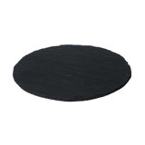 Slate Solid Colour Round Placemat