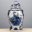 Handmade Porcelain China Ginger Jar
