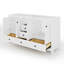 Base de meuble-lavabo double 60 po, lavabo et robinet non inclus-113369925-113369927