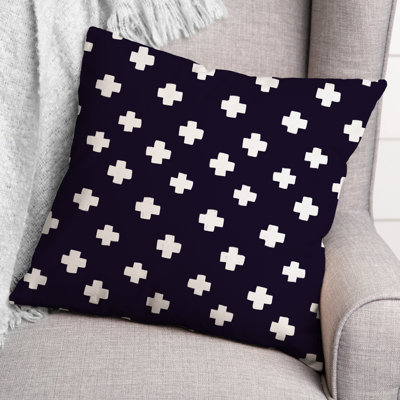 Geometric Outdoor Reversible Throw Pillow