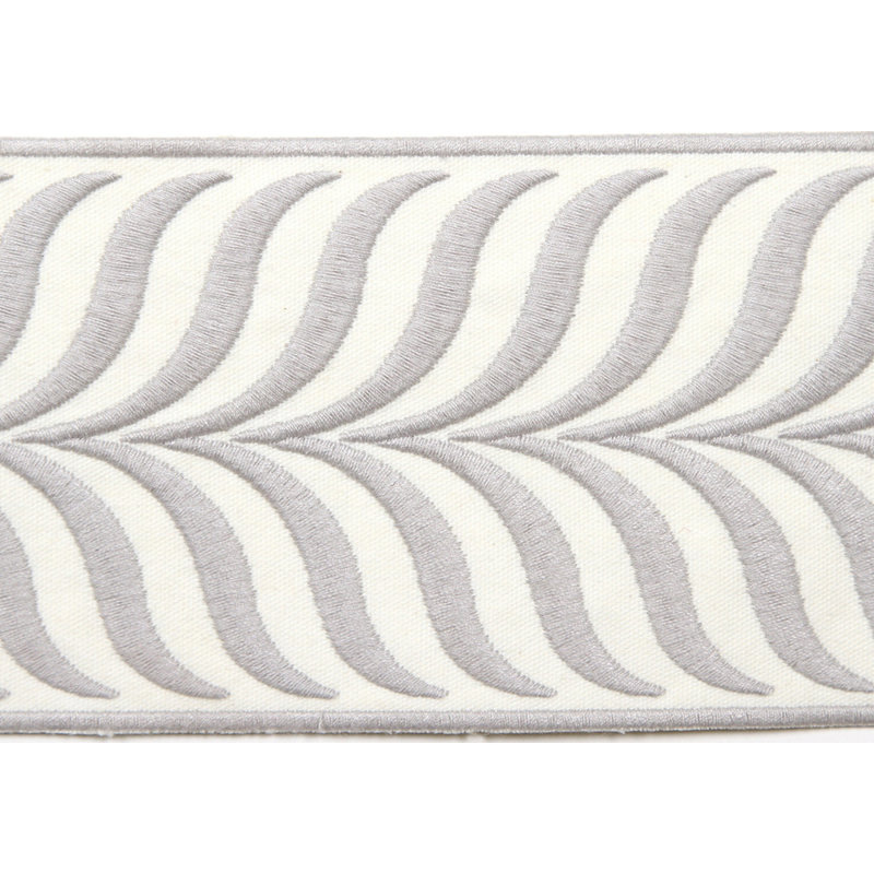 Tissu feuille Crest, Pierre