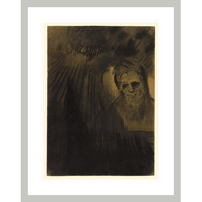 Apparition par Odilon Redon - Impression Giclée sur cadre