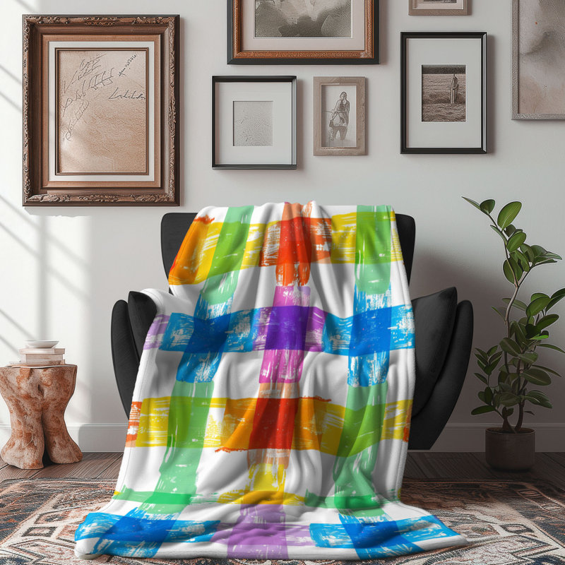 Color Pride - couverture de qualité supérieure 1 pièce, L 60 po x L 80 po