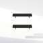 Ensemble de 2 tablettes flottantes murales pour salle de bain Furinno Tanna, chêne tabac, ensemble de 2-589171697