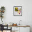 Rouge et rose avec des citrons, reproduction sous verre, conception de Riley B-130820371-130820375