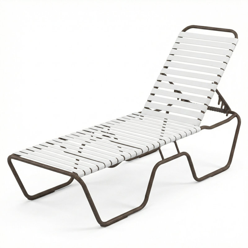 Chaise sans accoudoirs, Courroie blanche / Greco