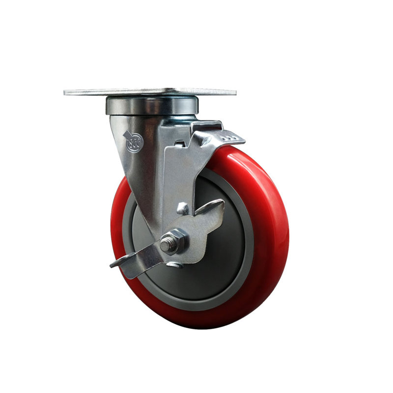 Regency 600CASTERPC4 Replacement Caster with Brake-Service Caster Brand