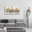 «Spring In The Greenhouse Neutral» par Carol Rowan, art mural en verre acrylique-1678282898