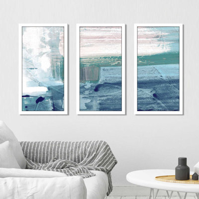 Miss The Sea IV by Susan Jill - Picture Frame Multi-Piece Image -  Ebern Designs, CFF83AA1B45E433181E8E7FE88BBEBFA