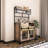 Rustic Brown Sideboard With Open Shelf
