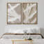 «Mid-Century Black Polygons», 2 pièces sur toile-99015930-99015933