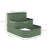 Outsunny 3-Tier Galvanized Steel Raised Garden Bed Kit, 62.25" X 43" X 32.25", 3 Combining Planter Boxes With Rubber Strip Edging, Open Bottom For Backyard, Garden, Patio, Green-1740102283