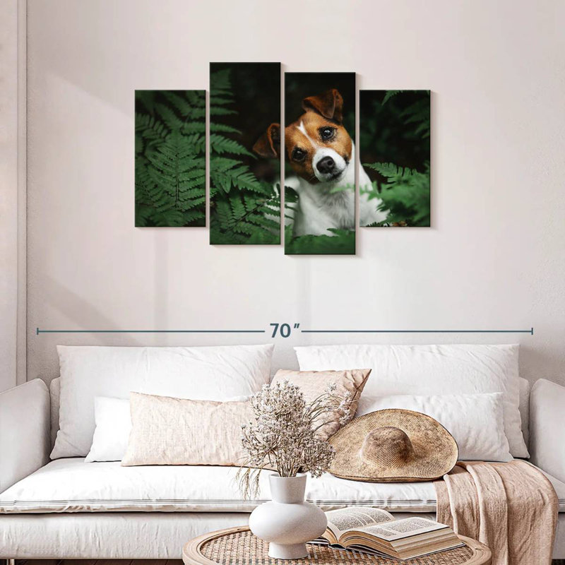 Brampt Adorable Terrier, 27"H x 43"W