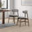 Upholstered Solid Wood Dining Chair-2033125574
