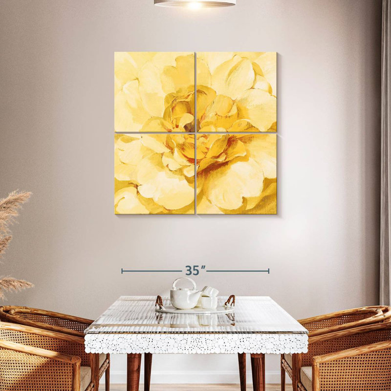 Harnek Bright Yellow Peony