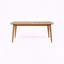 Table de salle à manger extensible en bois d'acacia et teck