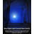Horizontal Wall Light White Plug-In Night Light With Light Sensor, 3000K Warm White, Sliding Dimmer