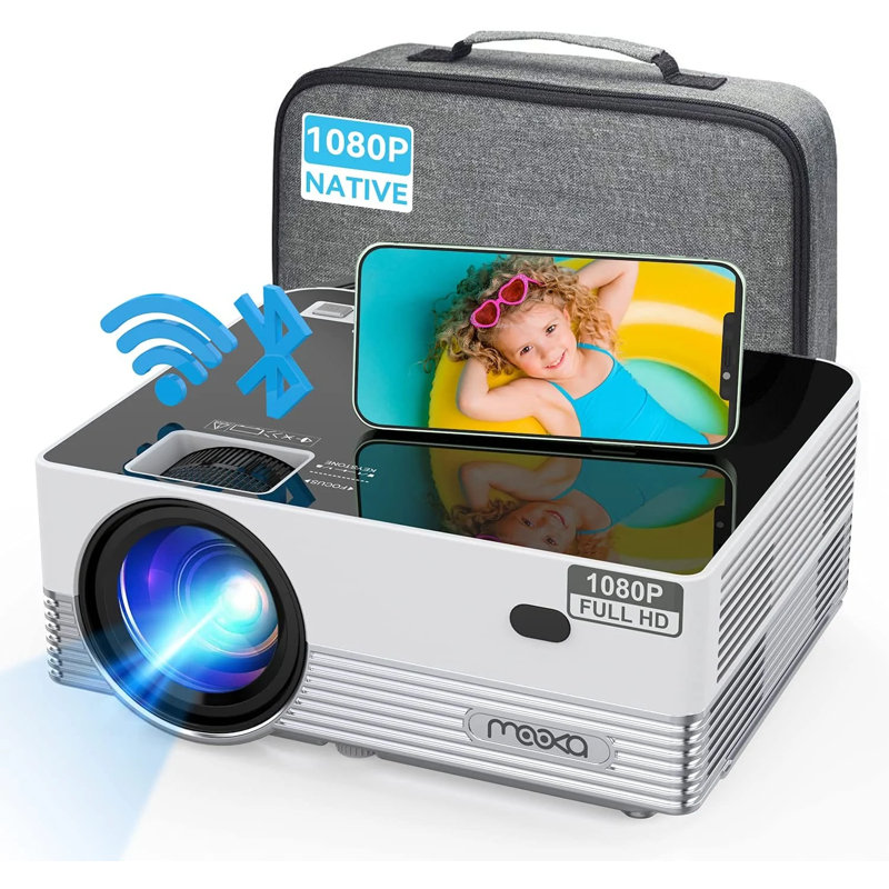 TONWIN Home Theatre Projector 8500 Lumens Portable Projector with Remote Included