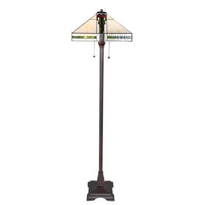 61" High Parker Poppy Floor Lamp