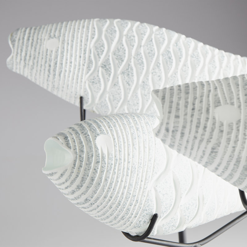 Grouper Animals Figurines & Sculptures, 15.75" H x 15.25" W x 4" D