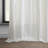 Chittick Dobby Linen Light Filtering Curtains - Single Panel Drapes (1 Panel)-528951990-528951986