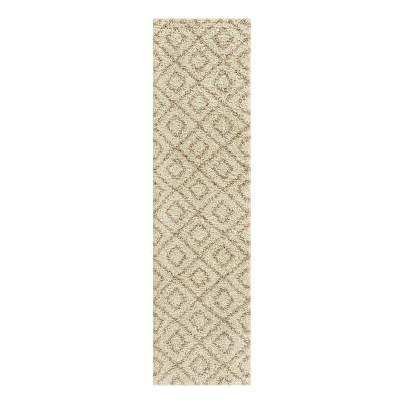 Geometric Indoor Rug, Runner 2'7" x 10'
