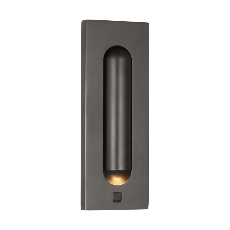 Ponte LED Flush Mounted Sconce, Bronze