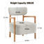 Chaise d'appoint 24,5 po Mid Century Boucle-468040141