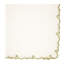 Embroidered Border Linen Napkin-556907791