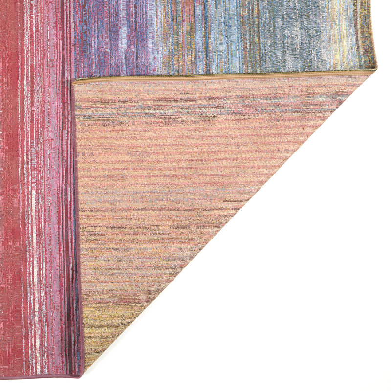 Timayah Power Loomed Polypropylene Indoor/Outdoor Rug, 2'2x7'6