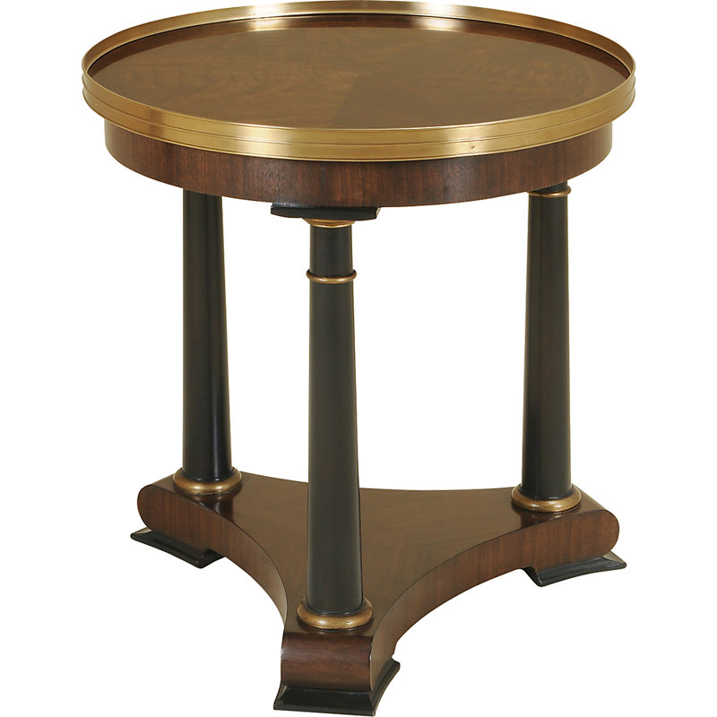 Palladium Solid Wood End Table