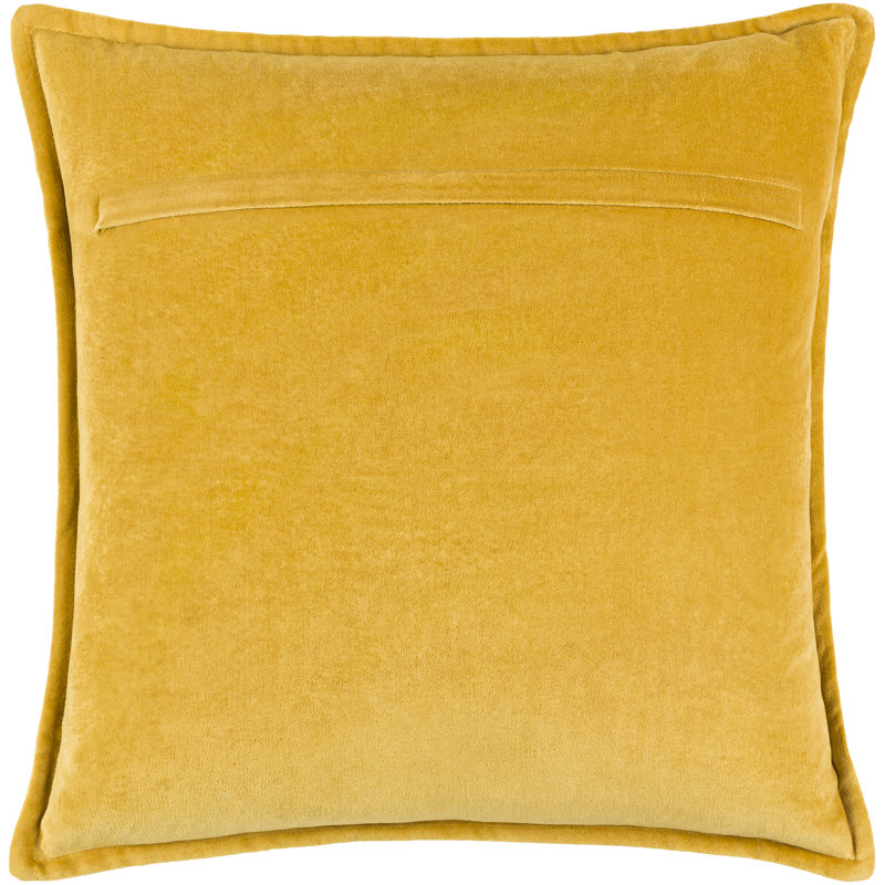  Housse de coussin carré en coton, 22 po x 22 po