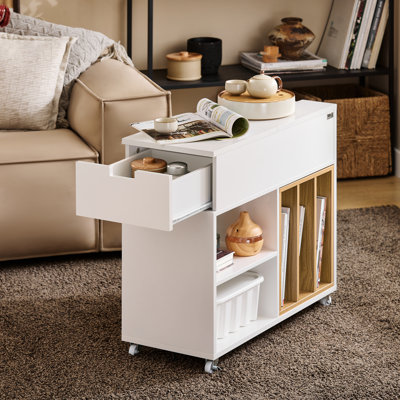 Quinshon 80 cm W 1 -Drawer Mobile Filing Cabinet
