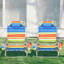 Chaise de plage inclinable