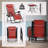 Adjustable Zero Gravity Lounge Chairs Detachable Tray & Headrest Pillow Portable Outdoor Recliners For Patio Beach-798953880