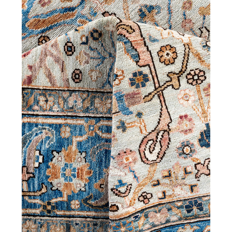 Serapi One-of-a-Kind 8' 0" X 9' 9" Hand Knotted Area Rug