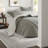 Luxurious King Bedding Set, Polyester Comforter With Sherpa, Modern Home