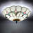 Arnegard Glass Flush Mount
