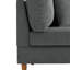Canapé modulaire rembourré en velours côtelé 2 pièces Seemab-1826884797
