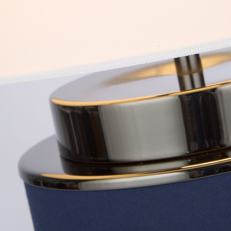 Table Lamp, Navy/Black