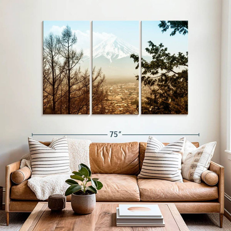 Kavia Mt. Fuji, 42" H x 65" W