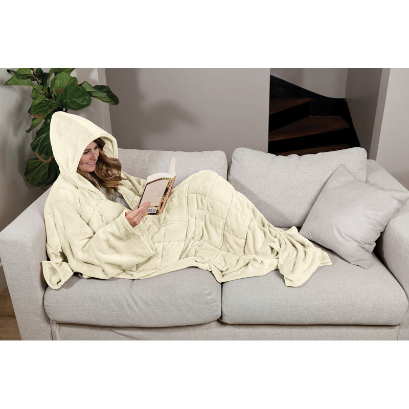 Wearable Weighted Snuggle Blanket, Natural