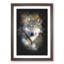 Wolf Vol.2 Paint Splash - Framed Print-62805079-62805082