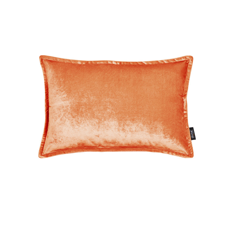 Nalle Rectangular Throw Pillow Cover, Coral