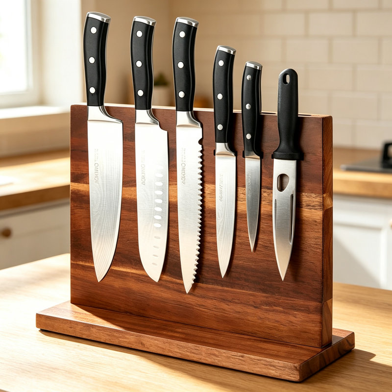 Fcbnposi Magnetic Knife Block