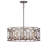 Minka Lavery Hexly - 6 Light Pendant In Bronze & Sultry Silver Finish