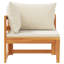 Chaise de patio avec coussins Bimla