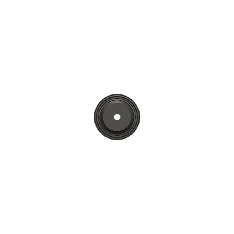 Metal Knob Backplate, Oil-Rubber Bronze
