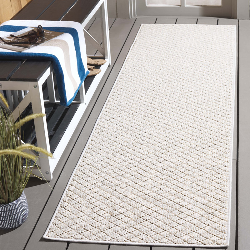 Michellene Performance Geometric Rug, Runner 2'2" x 8'
